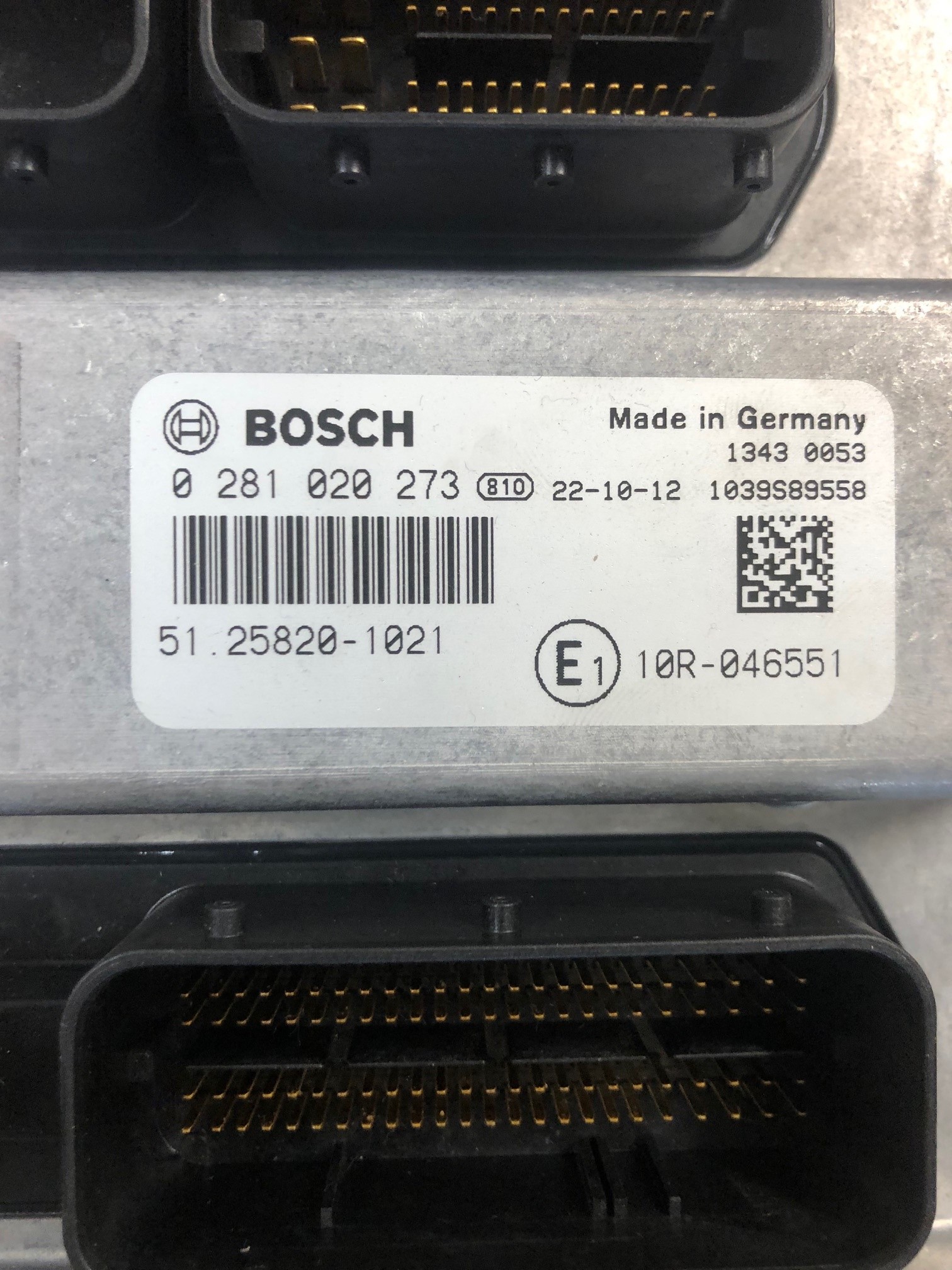 centralina edc nuova rif bosch 0281020273 rif man 51258357674